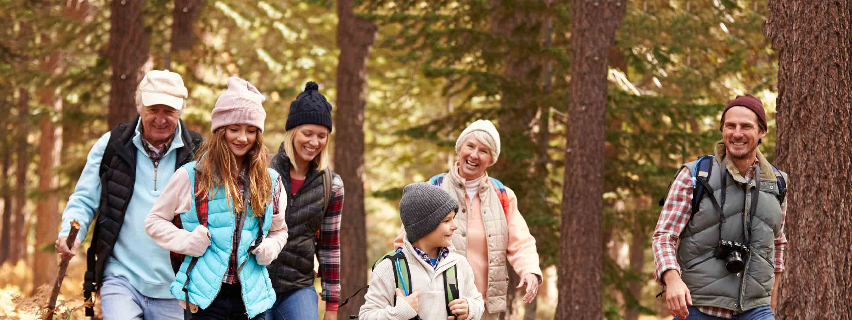 Family Hiking in California